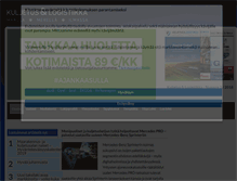 Tablet Screenshot of kuljetusjalogistiikka.com